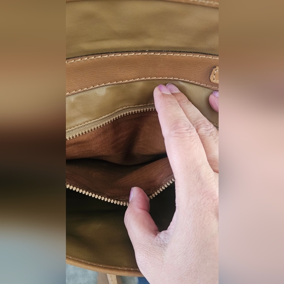 GUC Celine Brown Triomphe  Macadam Crossbody w/ COA - Picture 12 of 14